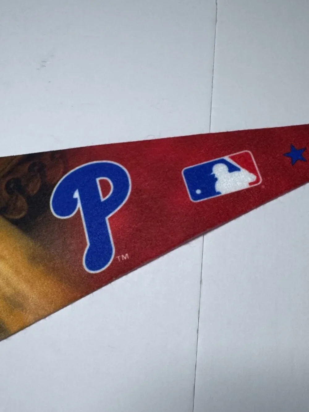 Philadelphia Phillies MLB Baseball Pennant 12x30 Flag Felt Banner Mancave Decor